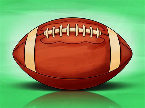 How To Draw A Football 13 Steps With Pictures Wikihow