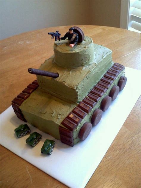 See more of cake design i̇deas on facebook. Army Tank | Childrens birthday cakes, Boy birthday cake, Cupcakes for boys