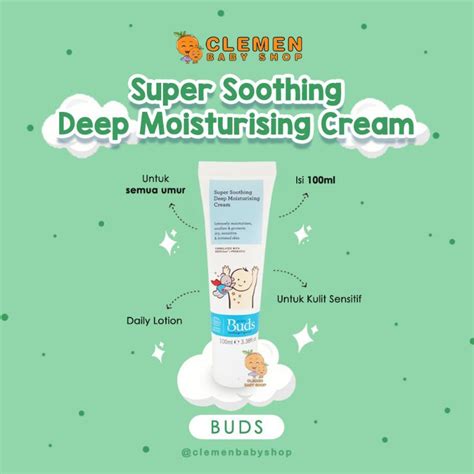 Jual Buds Organics Super Soothing Deep Moisturising Cream 100 ML