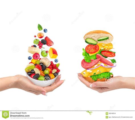 Healthy Vs Unhealthy Food Choices Healthy Vs Unhealthy Food