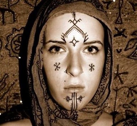 Berber Tribal Women Beauty Will Save Berber Tattoo Maori Tattoo