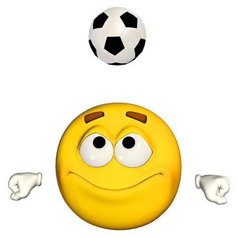 Emoji Fußball Fifa Wm Smiley Emoticon Emoji Ball Emoji Emoticon Png