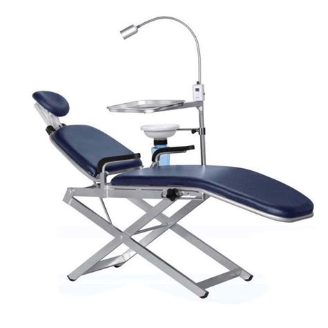 Tpc Portable Dental Folding Chair Unit With Cuspidor Led Light Dental