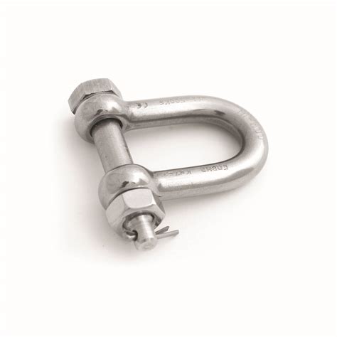 316l d shackle with e type safety pin with nylok nut lifting shackles shop south east asia