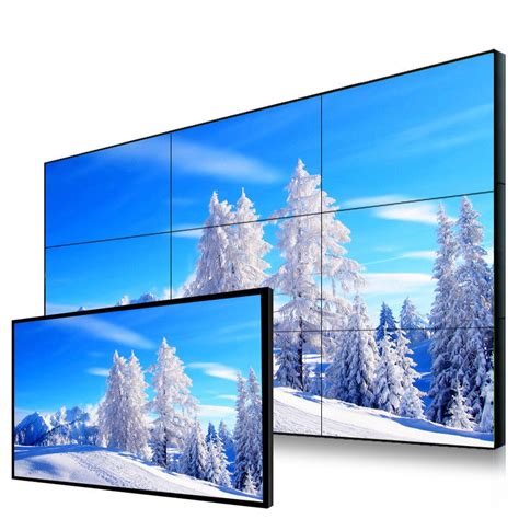 High Brightness Digital Signage Video Wall 55 Inch 1080p Seamless Bezel