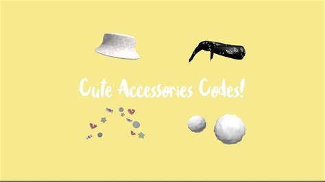 Leave a comment on bloxburg codes 2021. Cute Accessories Codes|Bloxburg|iiiSpeedbuild| - YouTube