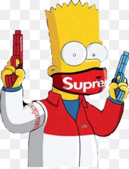 Tired of the same old text messages? Dppicture: Iphone Trippy Supreme Bart Simpson Wallpaper