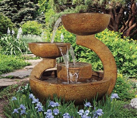 Henri Studio Zen Fountain Fountains Outdoor Water Fountains Outdoor