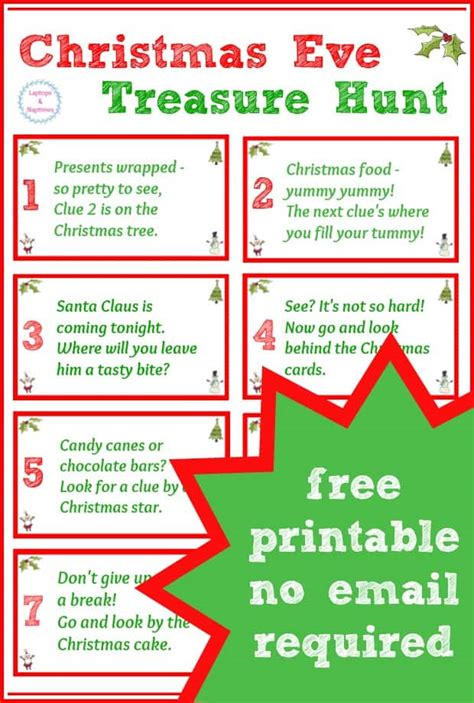 If you've got more time and imagination, you can also opt to print. Awesome kids' holiday activity - the Christmas Eve ...