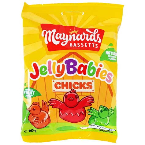 Maynards Bassetts Jelly Babies Chicks 165g Blightys British Store