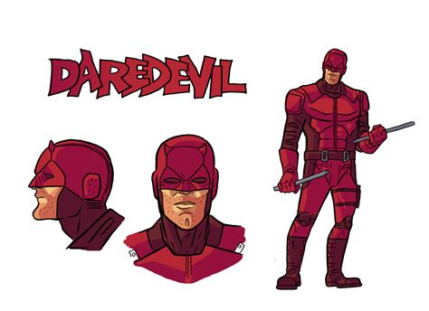 Wanna draw better anatomy & proportions? Scott Kowalchuk: Netflix Daredevil Character Designs...
