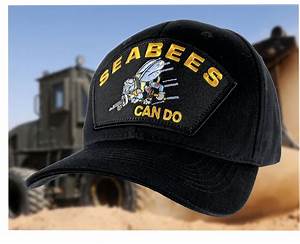 Navy Seabees Hat Classic Ball Cap Black Etsy