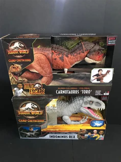 Jurassic World Camp Cretaceous Dino Escape Indominus Rex Carnotaurus