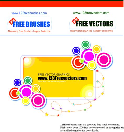 Funky Banner Vector Freevectors