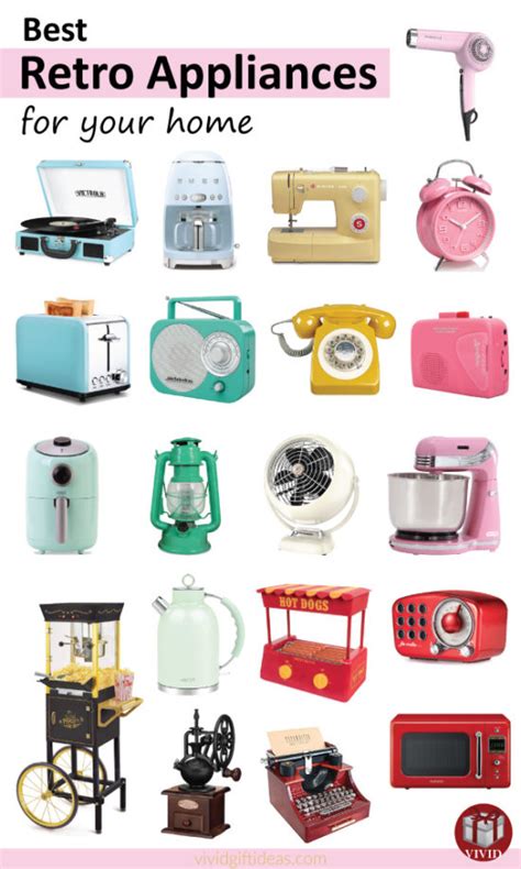 18 Best Retro Home Appliances Collection