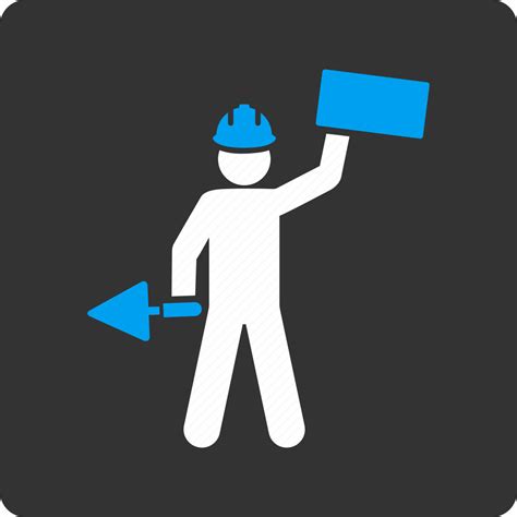 Builder Build Carpenter Job Professional Work Worker Icon