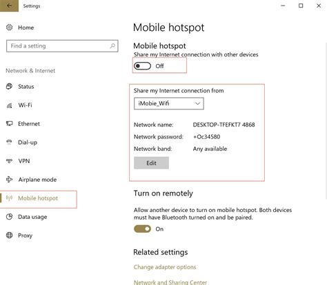 Sharing a connection this way is called tethering or using a hotspot. How to Turn on Wi-Fi hotspot on Your Computer?