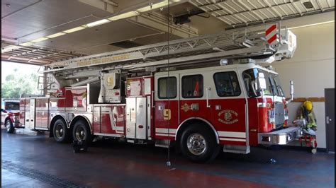 Phoenix Fire Department Fire Station 9 E One Bronto Ladder Truck Az