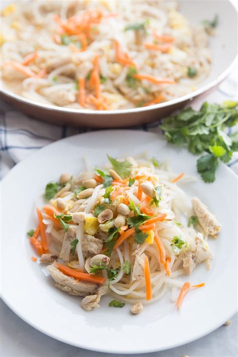 Like this classic chicken pad thai. An easy Pad Thai recipe that can be made with chicken or shrimp. Or go for tofu instead to make ...