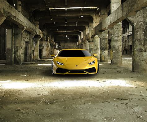 Amarillo Lamborghini Huracan Coupe Lamborghini Amarillo Huracán