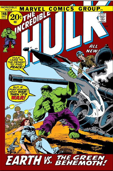 Incredible Hulk Vol 1 146 Marvel Database Fandom Powered By Wikia