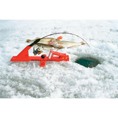 Automatic Ice Fisherman 25841 Ice Fishing Tip Ups At Sportsmans Guide