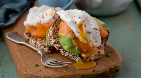 If a recipe calls for three or more eggs, it is important to choose a replacer that will perform the same function (i.e trying to replicate airy baked goods that call for a lot of eggs, such as angel food cake, can be very difficult. Poached Eggs with Avocado and Smoked Salmon - SuperValu