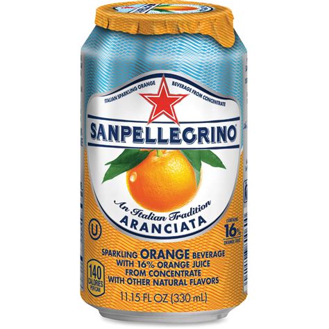 Sanpellegrino Nle041508433457 Italian Sparkling Orange Beverage 12