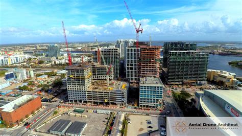 1050 Water Street In Downtown Aerial Drone Architect