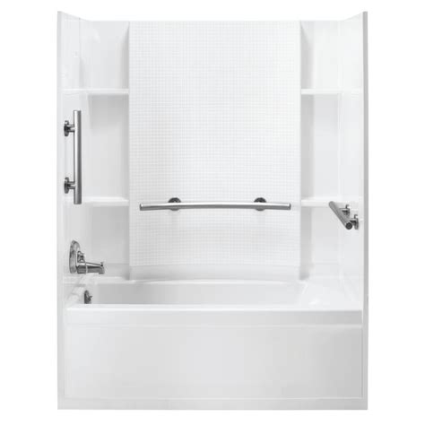 See more ideas about tub surround, tub, bathrooms remodel. STERLING Accord 30 in. x 60 in. 3-Piece Snap-Together ...