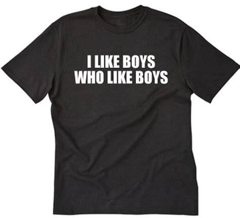 I Like Boys Who Like Boys T Shirt Gay Pride T Lgbt Etsy
