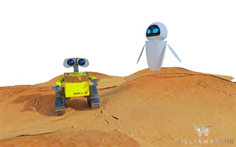Wall E And Eve Disney Characters Free 3d Model Game Ready 3ds Dae Skp