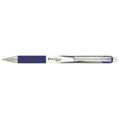 Zebra Z Grip Flight 12 Pack Small Whiteblue Ballpoint Pens 21920 Rona