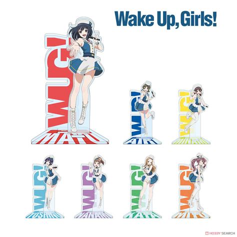 Wake Up Girls New Chapter Trading Acrylic Stand Set Of 7 Anime Toy