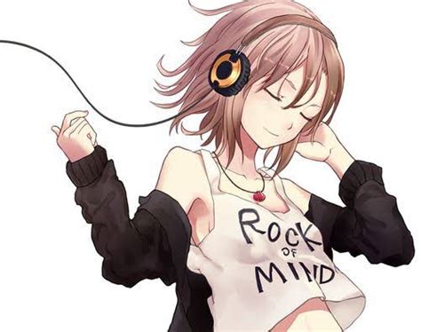 Anime Girl Listening To Music Kuro Hyou Photo 43369615 Fanpop