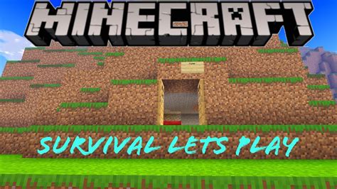 Minecraft Bedrock Edition Survival Let S Play S Episode 1 Youtube