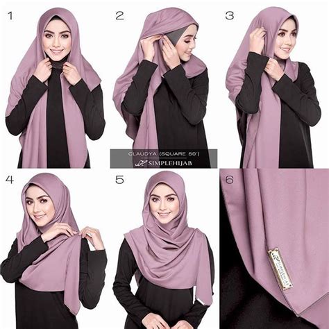 tutorial hijab syar i pashmina newstempo
