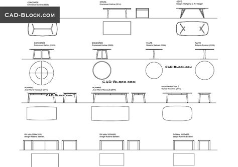 So today i'm making a nicer version with a simple design. Designer Dining Table CAD Blocks in DWG