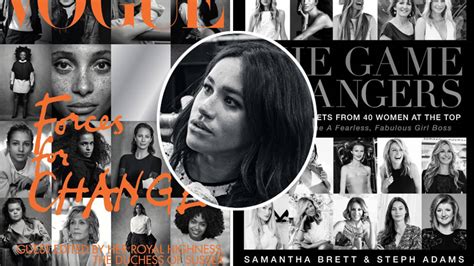 Meghan Markle Accused Of Ripping Vogue Cover From Book She Appeared On In 2016 Heart