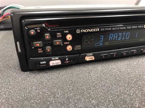 The first component in the music chain is the head unit or deck, often referred to simply as the radio though the head unit does much more than just tune stations. Old Pioneer Car Radio Stereo Cd Player Model Deh-P544r ...