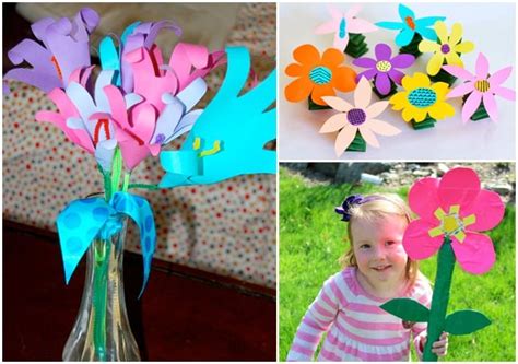 25 Super Easy And Pretty Flower Crafts For Kids