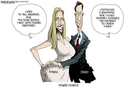 Political Cartoon U S Ivanka Jared Kushner White House Trump Power The Week