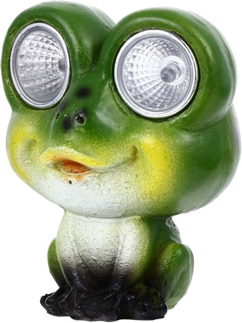 Creative Frog Shaped Solar Powered Lights Garden Solar Lights Lawn