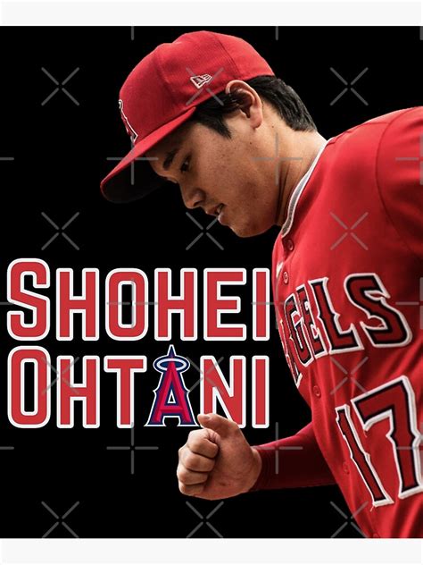 Shohei Ohtani Poster By Jassemr Redbubble