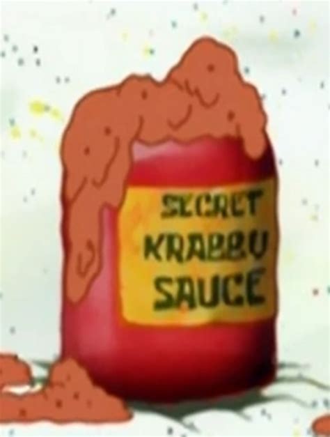 Secret Krabby Sauce Encyclopedia Spongebobia Fandom