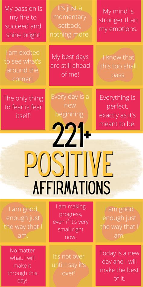 221 Positive Affirmations For Women Short Uplifting Daily Affirmations