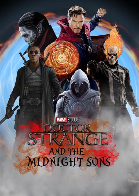 I Made A Midnight Sons Poster I Hope We Get Some Version Of This Team