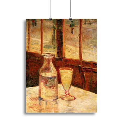 Still Life With Absinthe By Van Gogh Canvas Print Or Poster Canvas