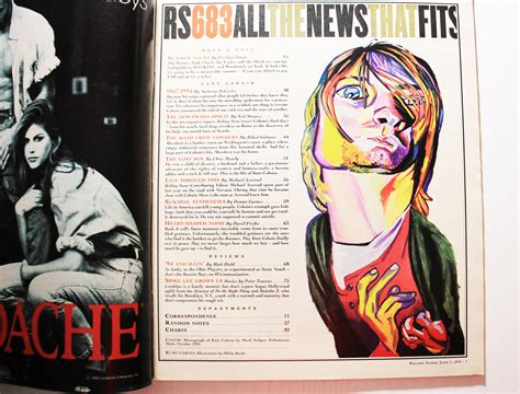 Kurt Cobain Memorial Issue Vintage Rolling Stone Magazine June 2 1994