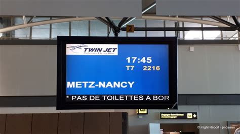 Avis Du Vol Twin Jet Marseille → Metz En Economique